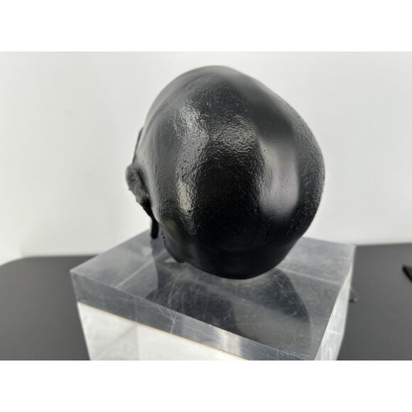 Metal Accent Black Matte Skull (aprox 6”x7”) - Picture 6 of 10